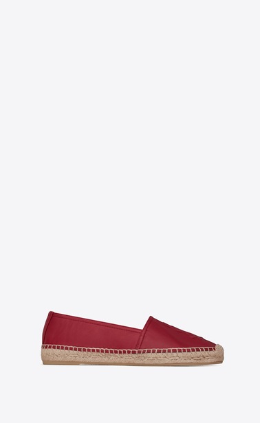 monogram espadrille in lambskin